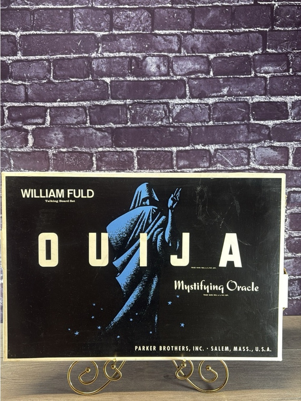 Vintage 1960s OUIJA Board Parker Brothers William Puld
Salem MA Original Box